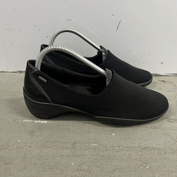 Ecco Rise Gore-Tex Stretch Loafer Women's Shoes Black Size‎ 39 US Size 8 - Picture 1 of 7